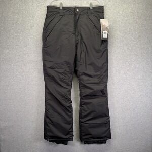 Pulse Snow Pants Womens S Black Insulated Waterproof Ski Winter 29.5 Inseam